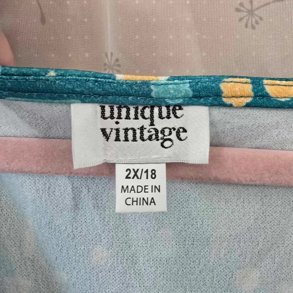 NWT Unique Vintage Sewing Fit & Flare Dress - Picture 6 of 6